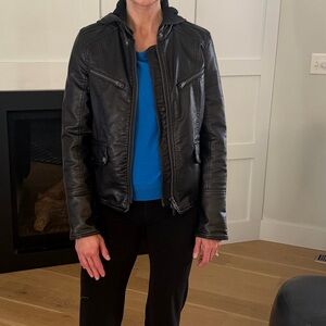 We The Free Vegan Leather Jacket